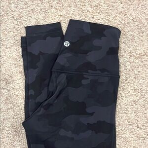 Lululemon Black Camo Leggings